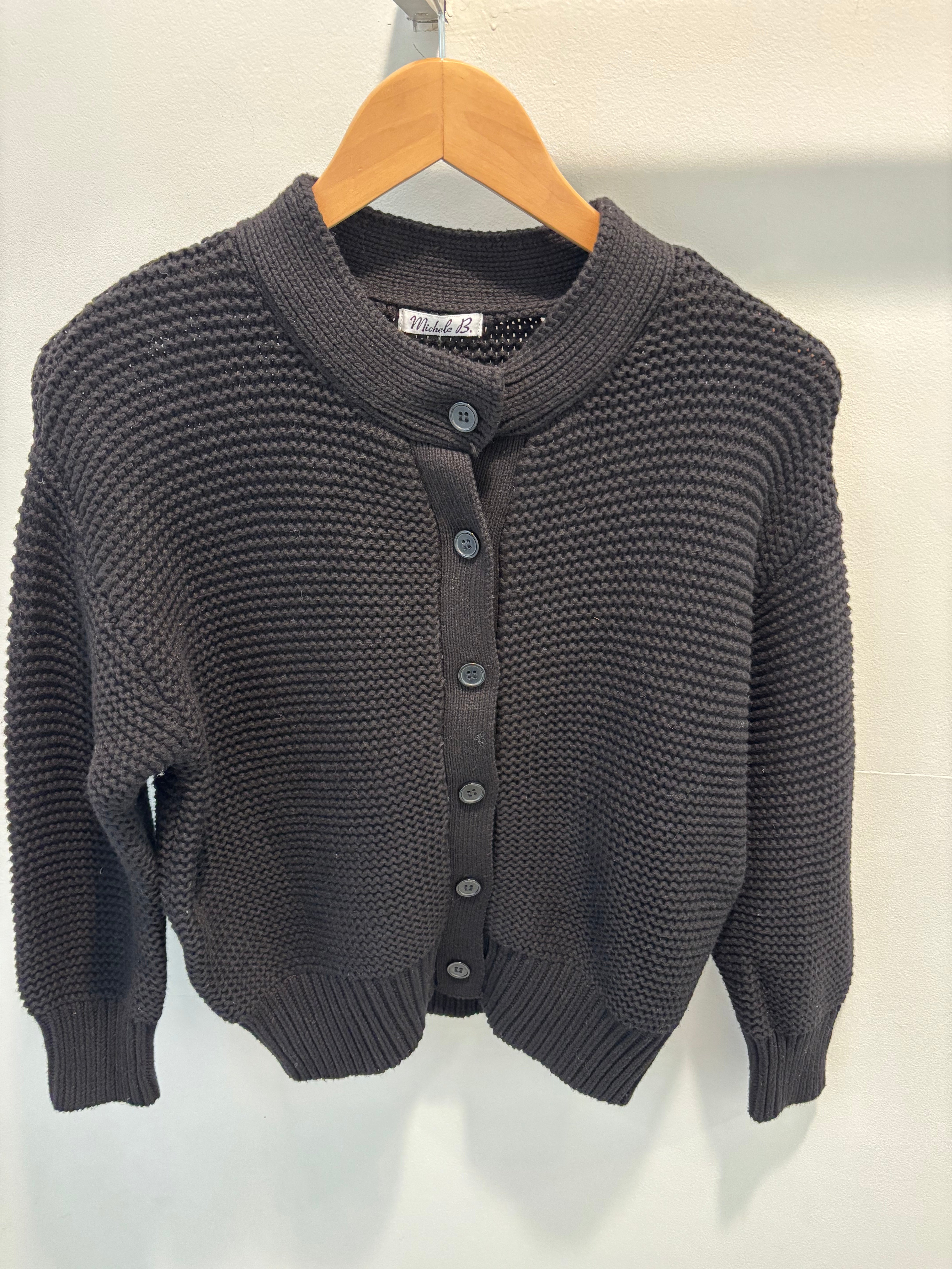 Chunky knit cardigan