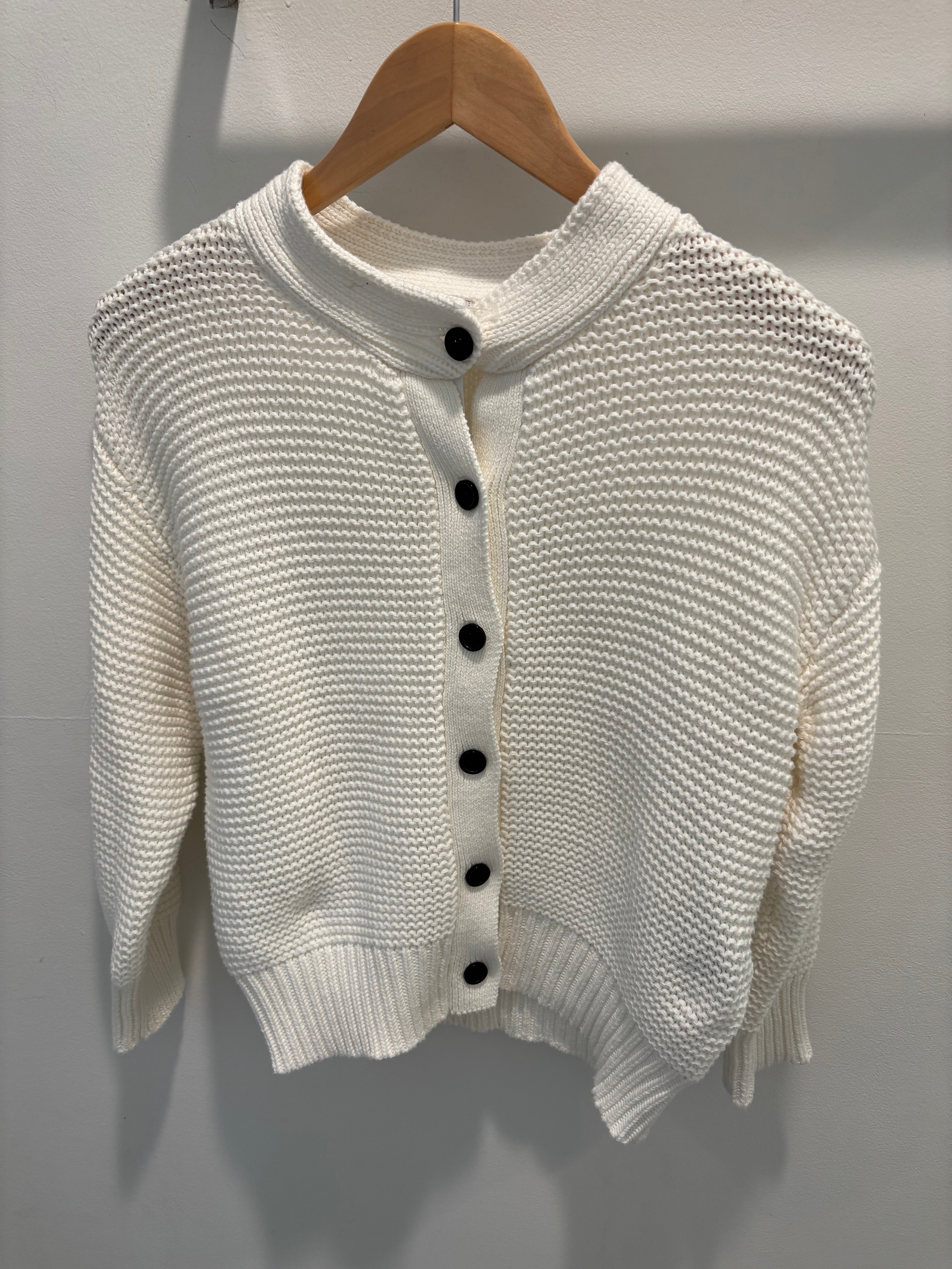 Chunky knit cardigan