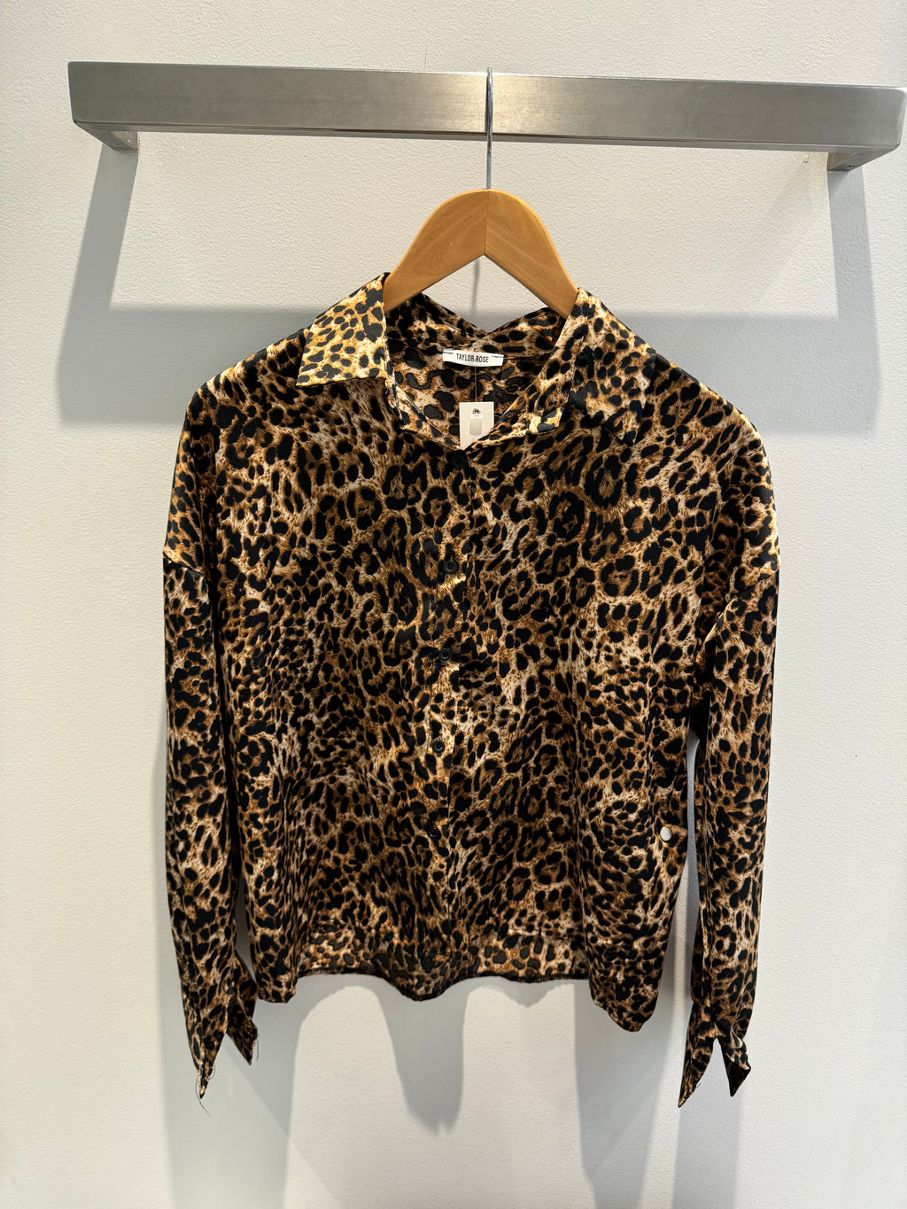 Taylor Rose Leopard Blouse